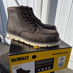Leather Work Boots/Mens