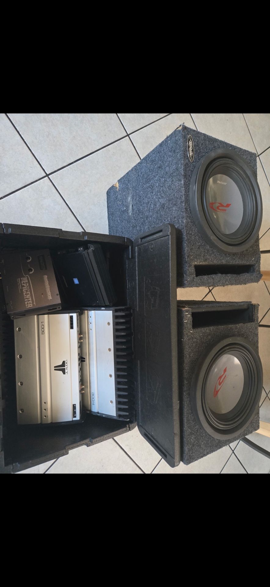 Alpine Speakers / JL Audio Amps