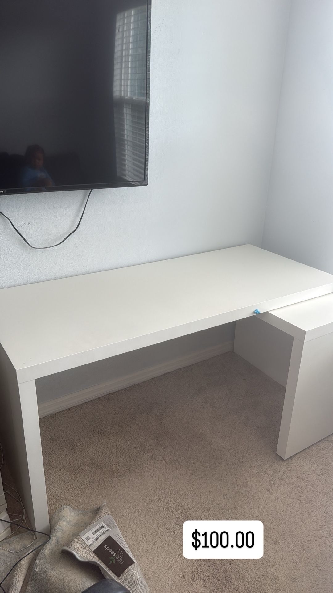 White Office Table 