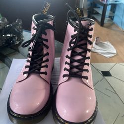 Kids Boots Dr Martins Pink