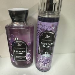 Bath and Body Works 2pc Set  I Scream Float 