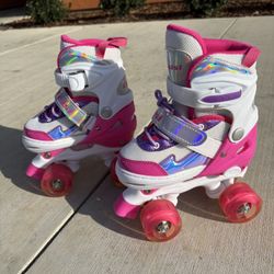 Light Up Girls Skates Size Small