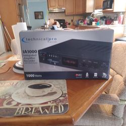 Technical Pro IA 1000 Amplifiers Recorder