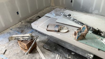 Drywall  54”x  12’  each (no green board)