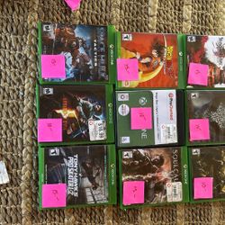 XBOX ONE GAMES