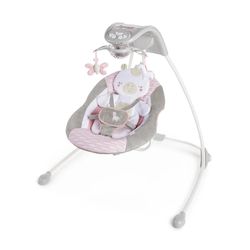 Ingenuity InLighten Baby Cradling Swing - Flora the Unicorn