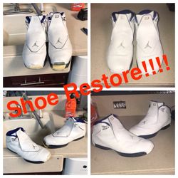 Restore, clean & Paint Shoe