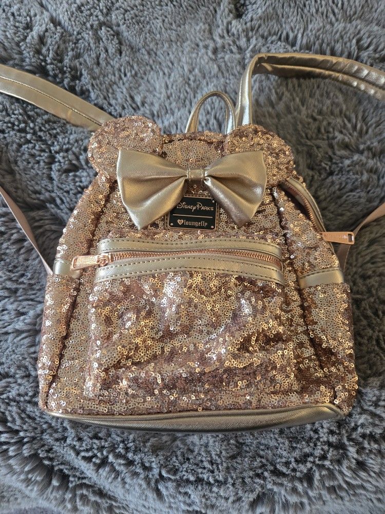 Rose Gold Disney loungefly