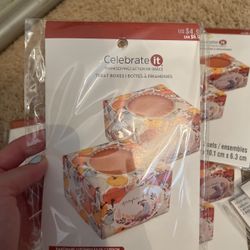 Pumpkin Treat Boxes New In Package