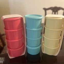 Set De 4 Piezas Tupperware 