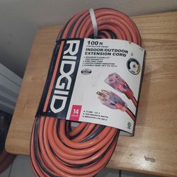 100' Extension Cord 14gauge New