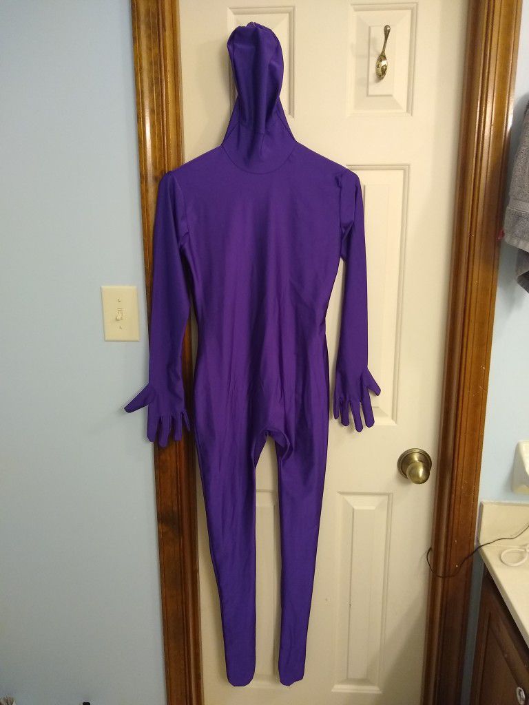 Purple Morphsuit In Size Medium