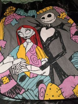 Nightmare Before Christmas Throw Blanket