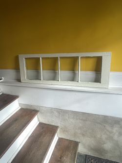 Antique 4 Pane  Transom Window. 