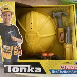Tonka 13 Pieces Hat and Tool Belt Set