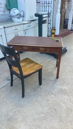 Wood desk