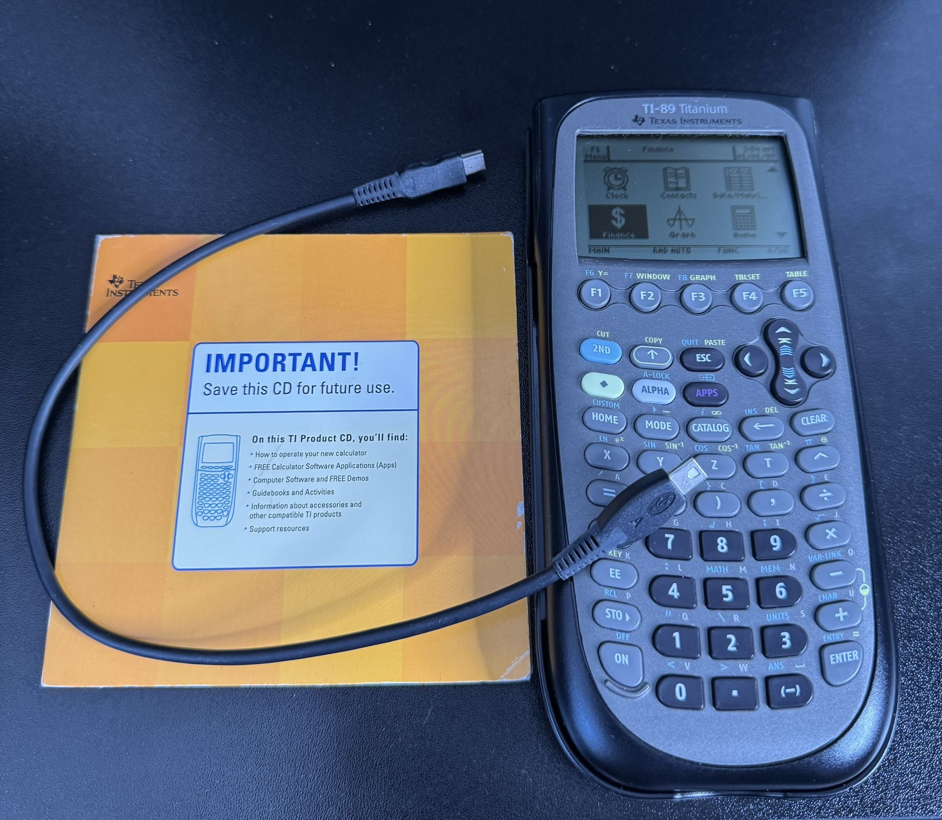 Texas Instruments TI-89 Titanium Graphing Calculator