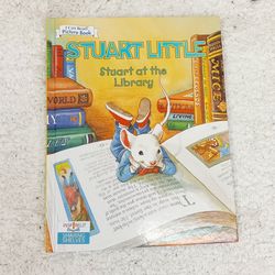 NEW "Stuart Little At The Library " Book/ Children's Book/ Kids Book