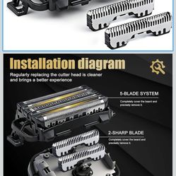Replacement Blade And Inner Foil For Panasonic ARC5 Shaver