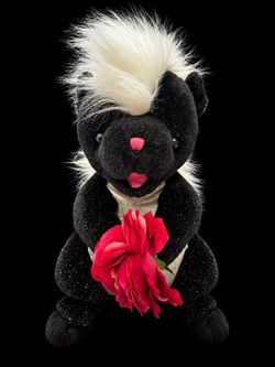 Rare 2003 Barbie Swan Lake Carlita Skunk Jumbo Plush Mattel Y2K