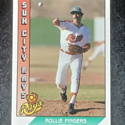 Rollie Fingers 1991 Pacific Senior Baseball #126 Card Sun City Rays Vintage Collectible