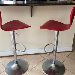 Red Bar Chairs 