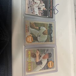 Vintage White Sox Baseball Cards 