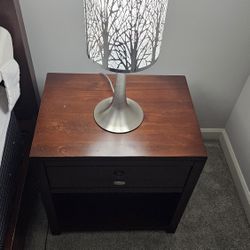 Side Table With Lamps