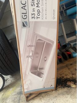 Single bowl glacier bay sink