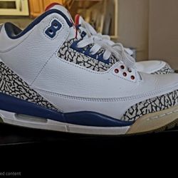 True Blue Jordan 3