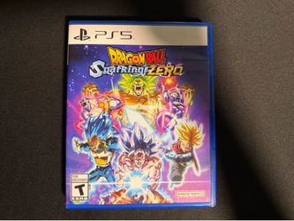 PS5 Dragon Ball Sparking Zero Disk Game