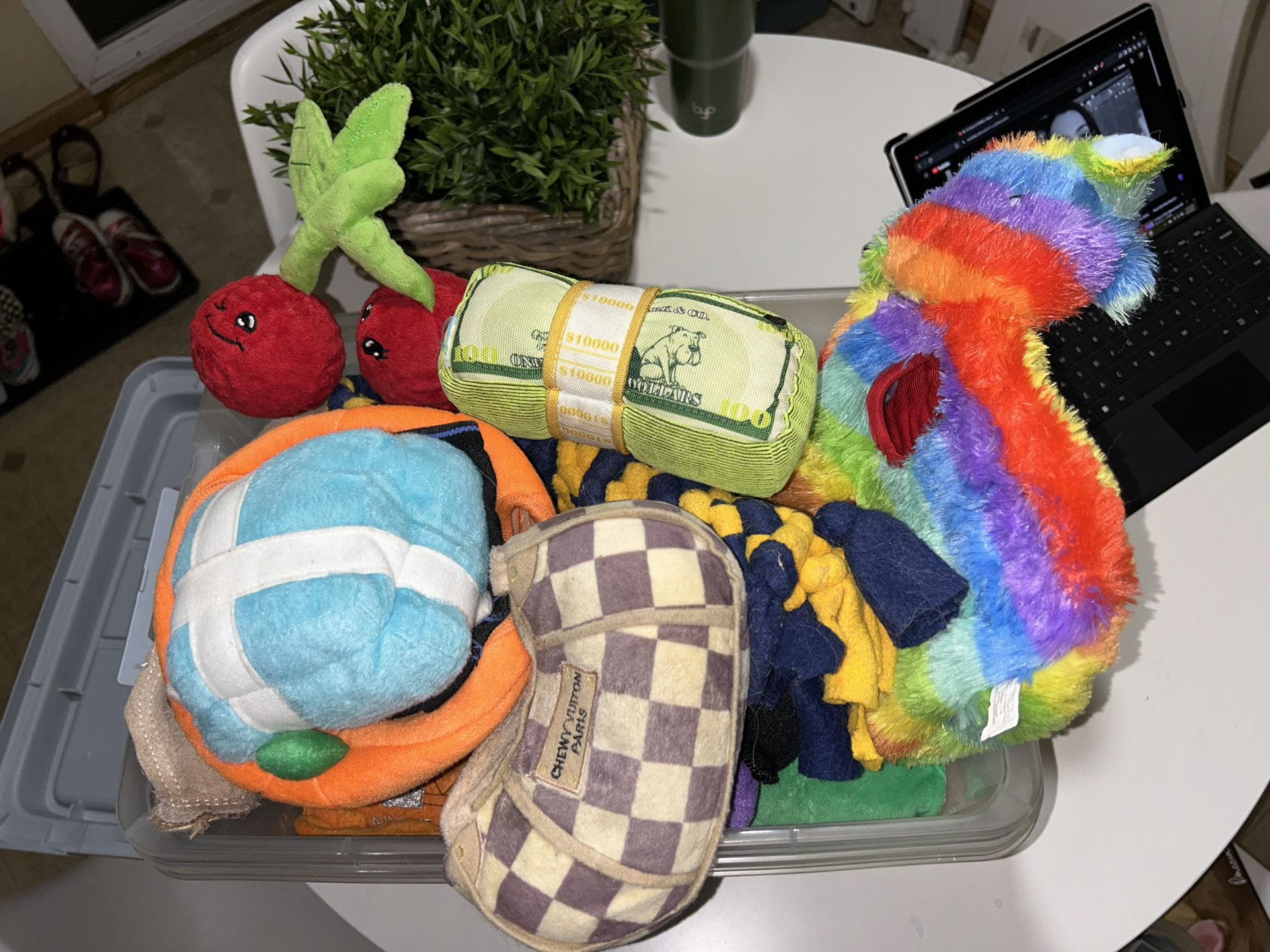 Assortment Of Dog Toys