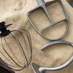 3 Metal Parts. Of The Stand Mixer.