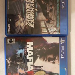 Tony Hawks Pro Skater1+ 2 And Mafia 3