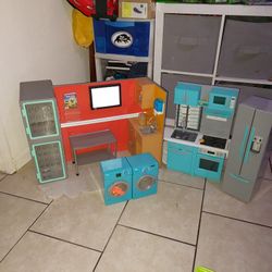 American Doll Playset