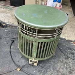 1940s ART DECO FLOOR FAN REX COLE AIR CIRCULATOR, MACHINE AGE
