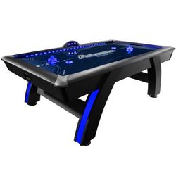 Atomic 90" or 7.5 ft LED Light UP Arcade Air Powered Hockey Tables - Includes Light UP Pucks and Pushers
Model : G04801W