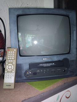Samsung 13" CRT TV VHS VCR Combo 