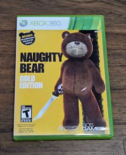 Naughty Bear Gold Edition xbox 360