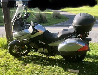 2007 Suzuki VStrom motorcycle