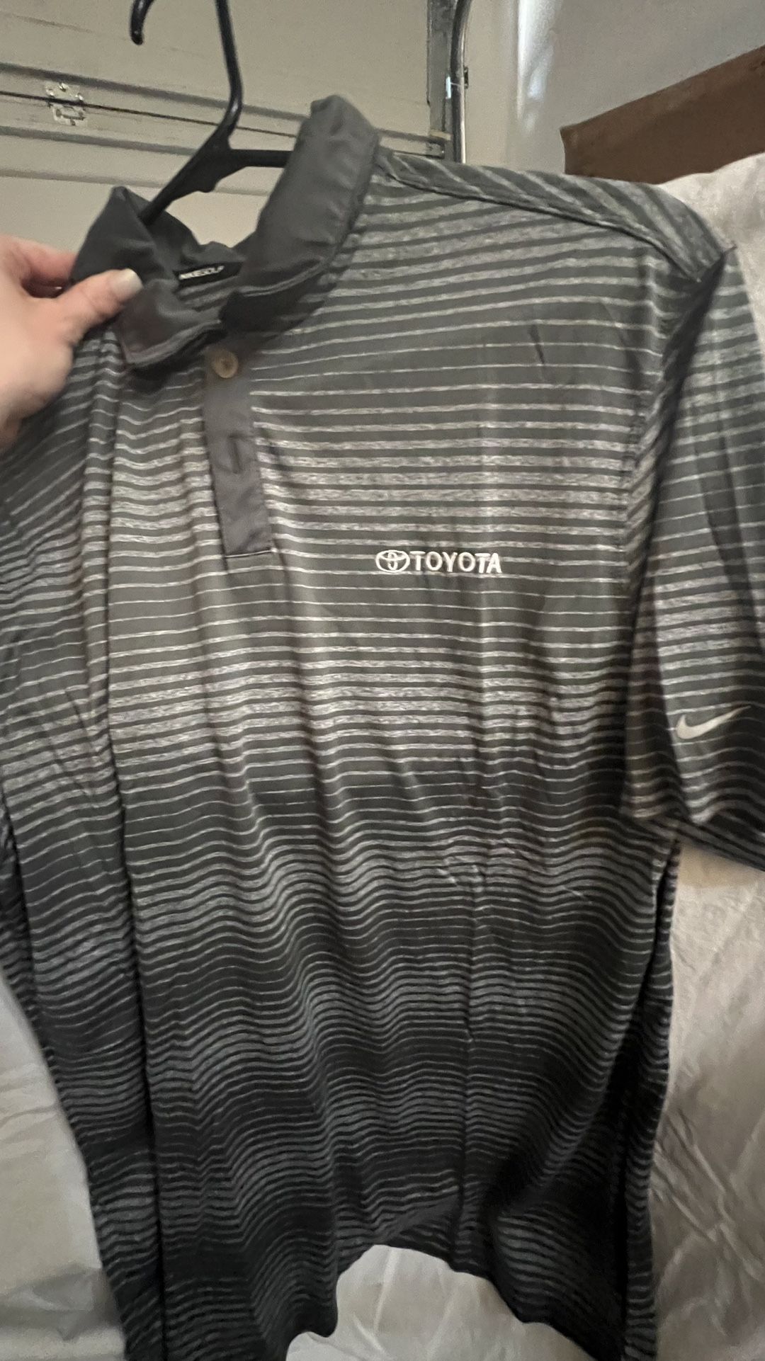 Toyota Grey Polo Shirt