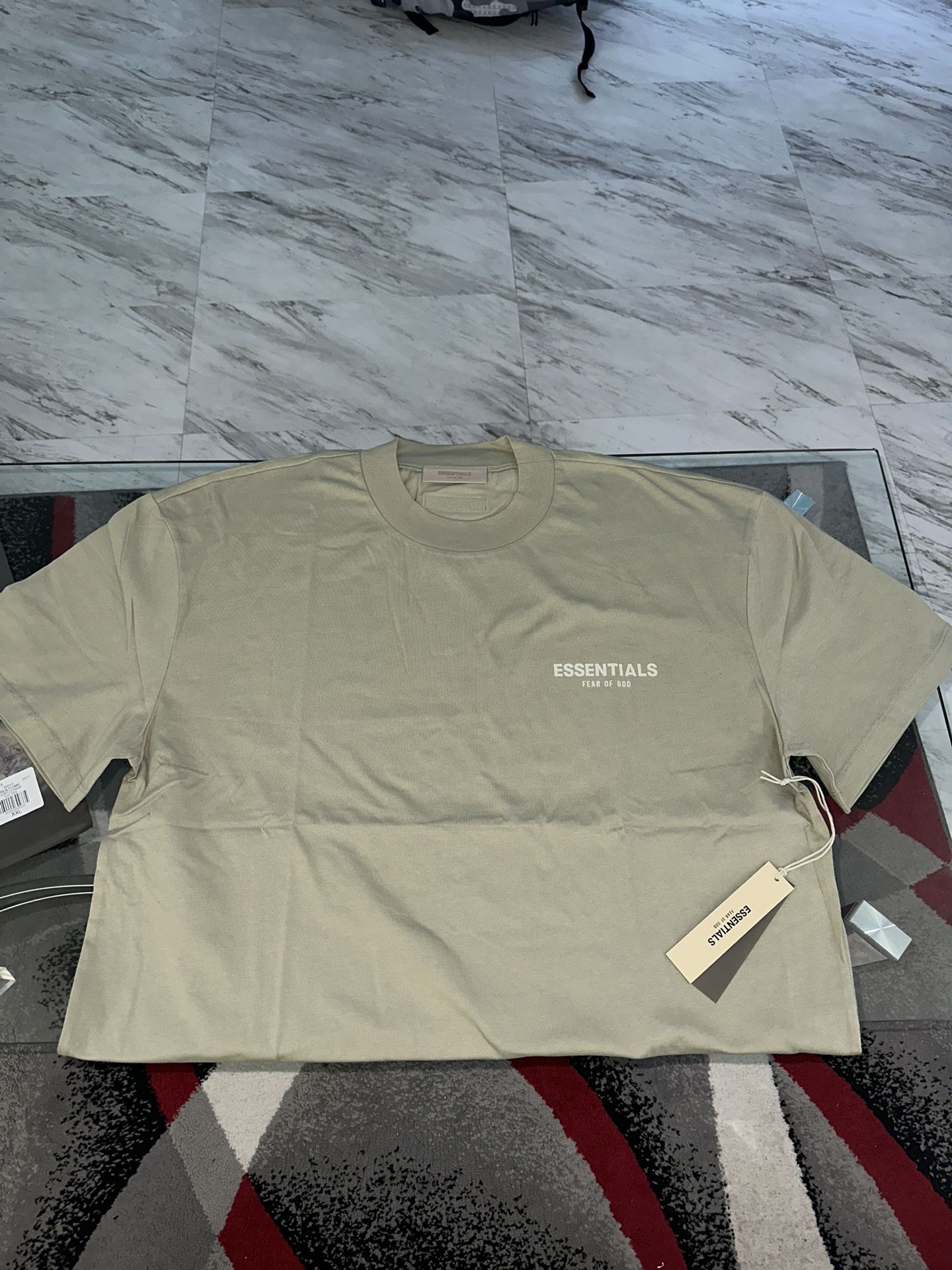 Essentials Fear of God Sea Foam Shirt size XXL