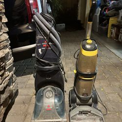 2 BISSELL CARPET CLEANING MACHINES $60