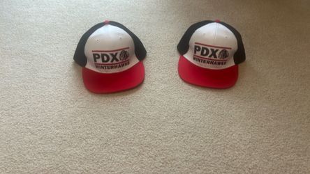Two Portland winner, Hawk hats