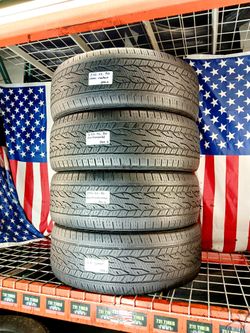 ✅ 255/55R20 CONTINENTAL CROSSCONTACT LX SPORT ALL SEASON SUV 4 NICE USED TIRES 255 55 20