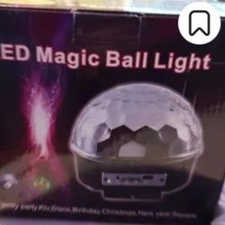 Magic Ball BT Speaker And Moving Lights