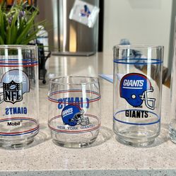 New York Giants Glassware 