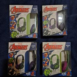 Marvel Avengers Kid Safe Headphones 