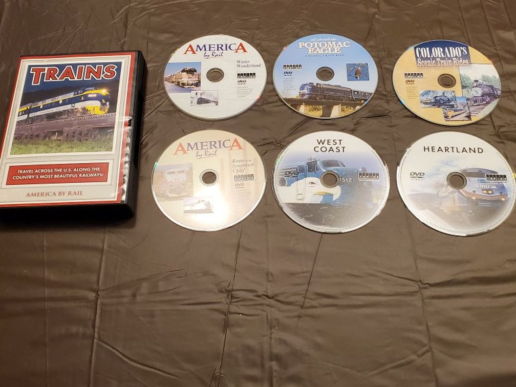 Trains 6 DVD Set