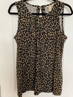 Banana Republic Leopard Print Top - Medium